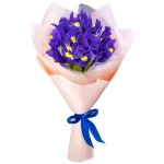 Букет из 9 ирисов